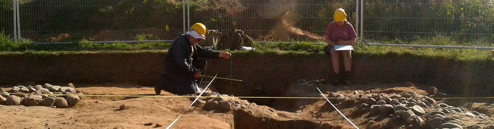 Excavation at Senhouse Roman Museum